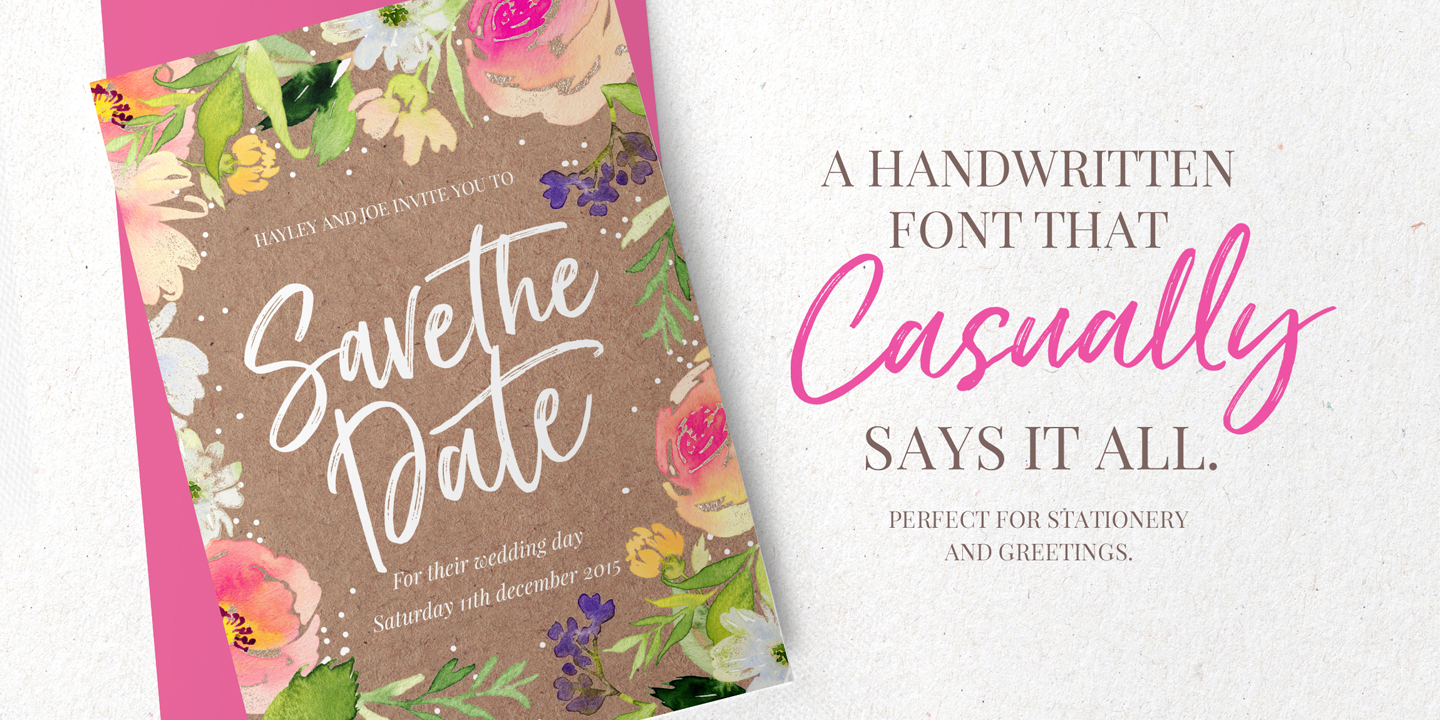 Just Lovely Extras Font preview
